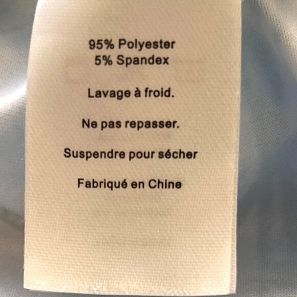 Yatta Golf Polo - Hawaiian - Light Blue - Size Medium - Picture 10 of 10